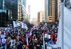 Tens of Thousands Protest Against Legault Government in Union Coalition