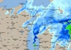 Michigan, Great Lakes Snowstorm Expected to End Sunday