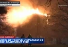 Large Fire Displaces Dozens at Carpentersville, Illinois Apartment Building