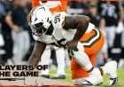 Maliek Collins Shines as Interior Pass Rusher | Game Highlights