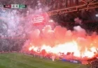 Ajax-Groningen Match Halted by Fireworks; Parrott’s Penalty Miss for AZ