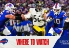 How to Watch and Listen: Buffalo Bills vs. Pittsburgh Steelers, Week 13