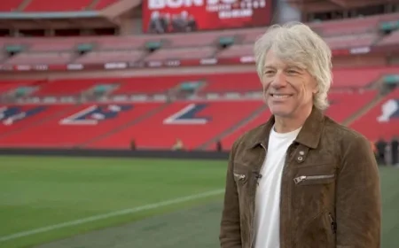 Jon Bon Jovi Discusses Bonds, Biopics, and Grandfatherhood