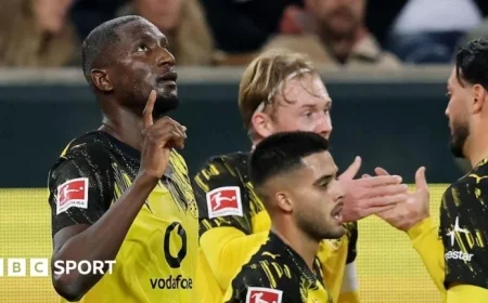 Augsburg vs Borussia Dortmund: Live Bundesliga Stream, Score Updates