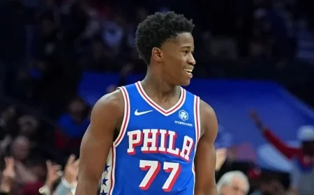 VJ Edgecombe Leads 2025 Kia Rookie Class Impact