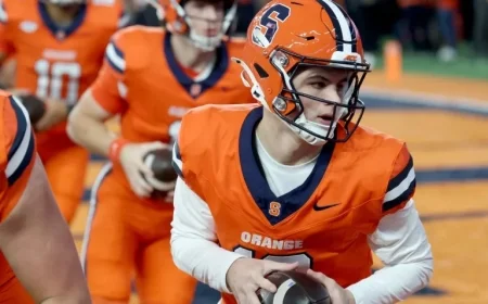 Joe Filardi to Start as Walk-On Quarterback for Syracuse vs. North Carolina