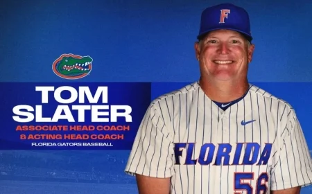 Veteran Coach Tom Slater Joins Florida Baseball Staff