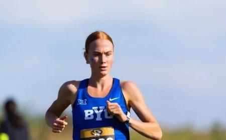 Jane Hedengren Guides BYU to Big 12 Women’s Cross Country Victory