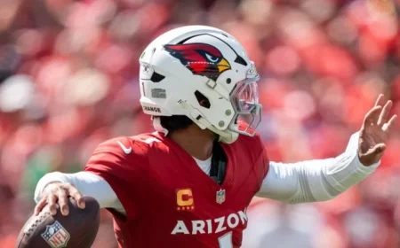 Jacoby Brissett Takes First-Team Snaps as Kyler Murray Limited