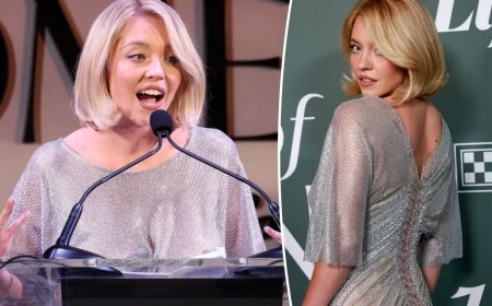 Sydney Sweeney Silver Dress Turns a Red-Carpet Moment Into a Cultural Flashpoint