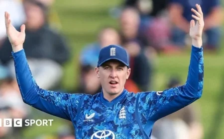 New Zealand Battles England in Third ODI: Live Cricket Score Updates
