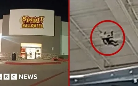 Loose Pet Monkey Causes Chaos in US Halloween Store