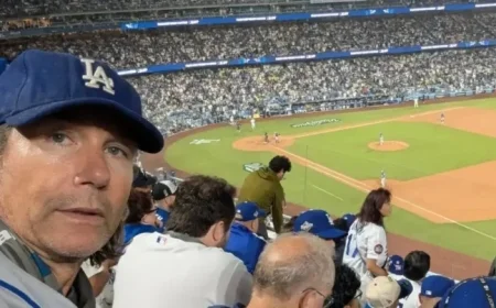 Jerry O’Connell Stays Through Marathon 18-Inning World Series Game