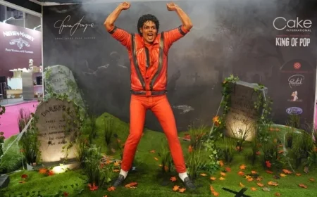 Life-Size Michael Jackson Cake Tribute Unveiled at Birmingham Show