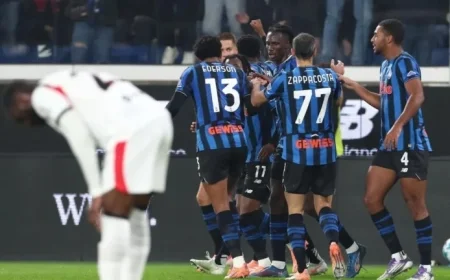 Lookman Frustrates Milan, Dims Their Leadership Hopes