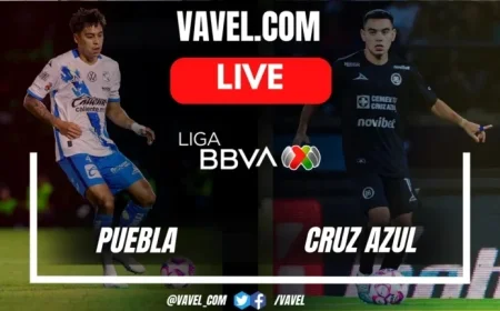 Live Score Updates: Puebla vs Cruz Azul in Liga MX Match