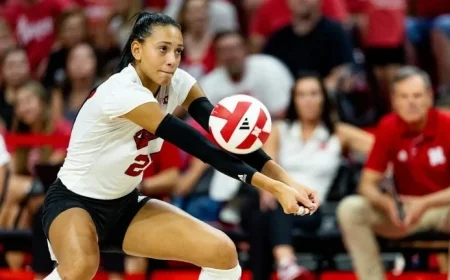 Nebraska Sweeps No. 11 Wisconsin in Straight Sets Triumph