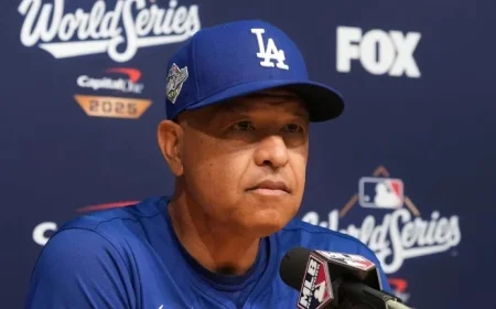 Dodgers Select Starting Pitcher for World Series Game 7
