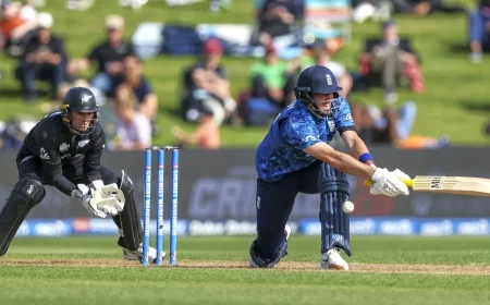 England vs New Zealand live score: Black Caps closing in on 3–0 sweep as Harry Brook fights; Zakary Foulkes’ rise underscores series