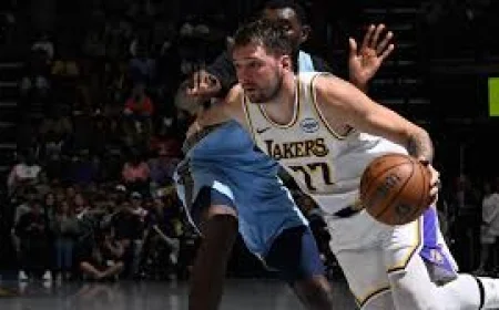 Grizzlies vs Lakers: Luka Dončić drops 44 in Memphis as Lakers grind out NBA Cup win