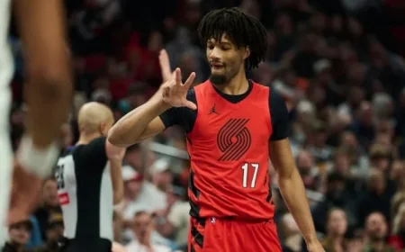 Blazers Triumph in Stunning Win Against Nuggets