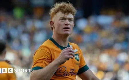 Tane Edmed to Start as Fly-Half for Australia at Allianz Stadium