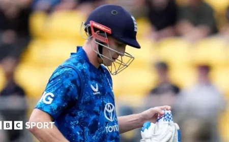New Zealand Clinches ODI Series as England’s Batting Falters Again
