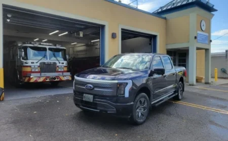 Volunteer Firefighter Teams Up with F-150 Lightning for Rescue Efforts