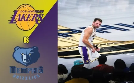 Lakers vs Grizzlies: Luka Dončić’s 44 powers L.A. to 117–112 NBA Cup comeback in Memphis