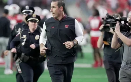 Wisconsin Football: Next Game Details, Schedule, and Big Ten Standings