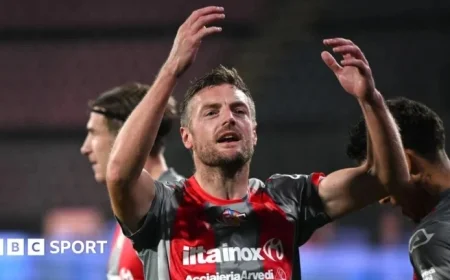 Jamie Vardy Scores First Cremonese Goal in Draw With Atalanta