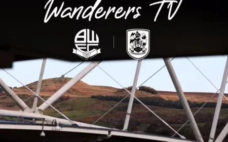 Wanderers Face Huddersfield Town in Emirates FA Cup Clash