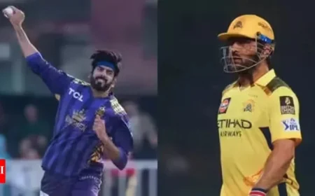 Pakistan Mystery Spinner Usman Tariq Returns to Cricket, Inspired by MS Dhoni