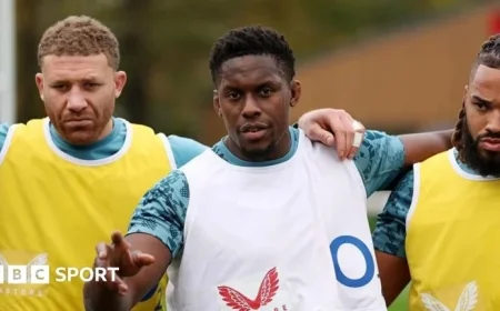 Steve Borthwick’s England Targets Strong Show Against Australia in Autumn Series