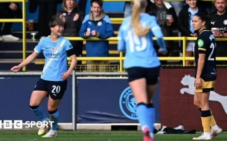 Aoba Fujino Secures Sixth Consecutive Victory for Man City Over West Ham