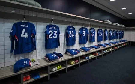 Chelsea Announces Official Lineup for Tottenham Clash