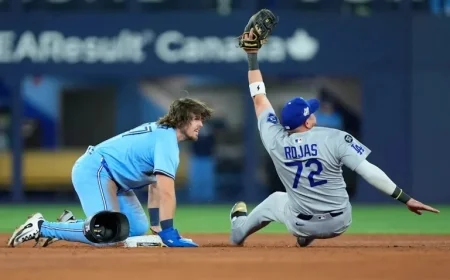 Toronto Blue Jays Stunned as Ball Lodges in Rogers Centre Wall, Halting Game 6 Tie
