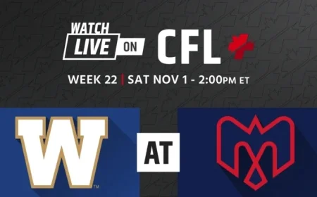 Winnipeg Blue Bombers Face Montreal Alouettes in Eastern Semi-Final Clash