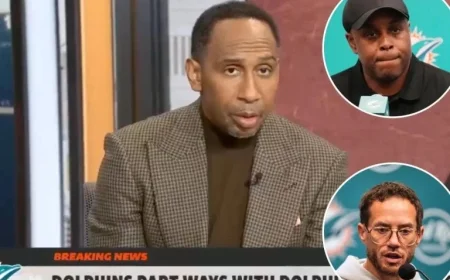 Stephen A. Smith Criticizes Dolphins for Firing GM, Retaining ‘Geek Squad’ Coach