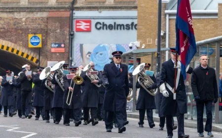 Chelmsford Hosts 2025 Remembrance Sunday Service and Parade