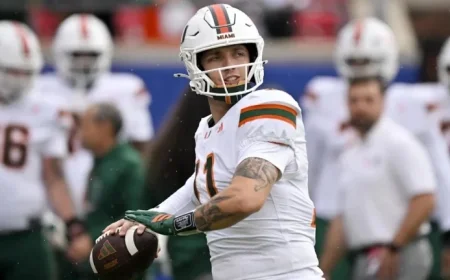 Miami Fans Lose Enthusiasm for New QB Carson Beck