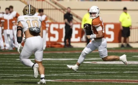 Arch Manning Shines: Texas Secures Fourth Win, Playoff Hopes Stay Alive