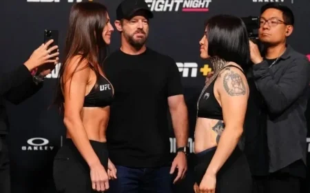 UFC Vegas 110: Alice Ardelean Dominates Montserrat Ruiz with Striking and Reach