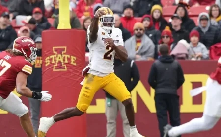 ASU Stuns Iowa State as Jeff Sims Shines with Record Performance