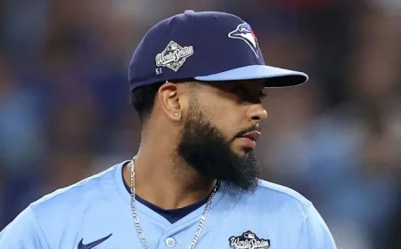 Jays and Dodgers Honor Vesia by Wearing ’51’ on World Series Caps