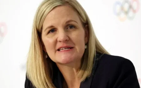 CIO President Kirsty Coventry Hopes Dakar Youth Olympics Inspire African Youth