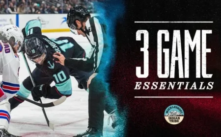 Kraken Face Off Against Rangers | 7:00 p.m.