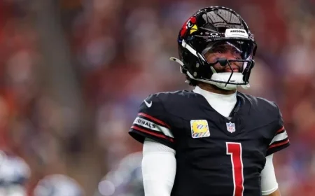 Cardinals QB Kyler Murray Listed as Questionable