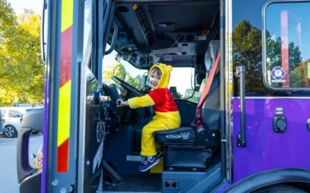 Truckload of Treats Arrives for Halloween Festivities