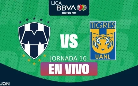 Live: Monterrey vs. Tigres – Second Half Begins!